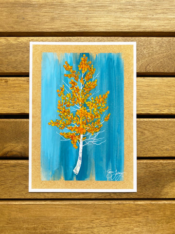 Aspen Tree Print
