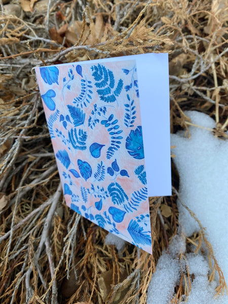 Blue Plant Cards