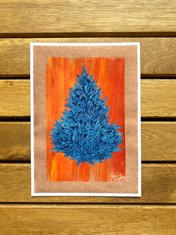 Blue Spruce Print