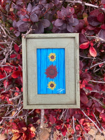 Sunflower Mini Painting
