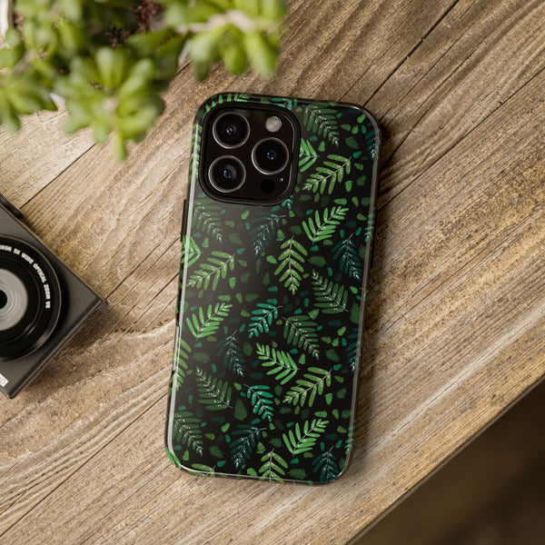 Tough Cases - Stylish Phone Case with Green Leaf Design, Creative Eco-Friendly Gift, Birthday Present, Nature Lover Accessory, Unique [...]