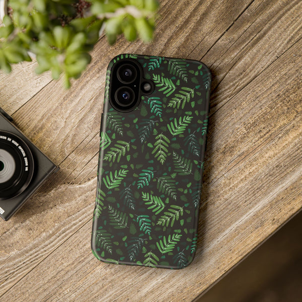 Tough Cases - Stylish Phone Case with Green Leaf Design, Creative Eco-Friendly Gift, Birthday Present, Nature Lover Accessory, Unique [...]