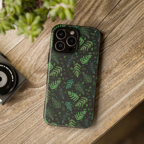 Tough Cases - Stylish Phone Case with Green Leaf Design, Creative Eco-Friendly Gift, Birthday Present, Nature Lover Accessory, Unique [...]