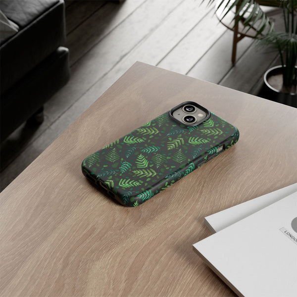 Tough Cases - Stylish Phone Case with Green Leaf Design, Creative Eco-Friendly Gift, Birthday Present, Nature Lover Accessory, Unique [...]