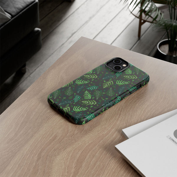 Tough Cases - Stylish Phone Case with Green Leaf Design, Creative Eco-Friendly Gift, Birthday Present, Nature Lover Accessory, Unique [...]