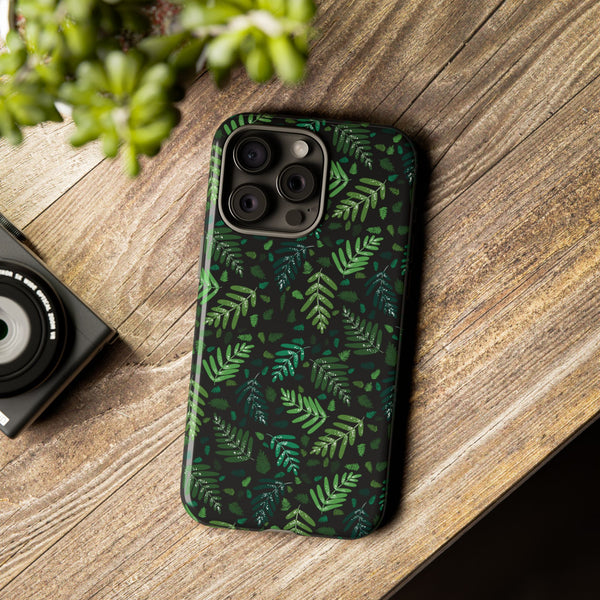 Tough Cases - Stylish Phone Case with Green Leaf Design, Creative Eco-Friendly Gift, Birthday Present, Nature Lover Accessory, Unique [...]