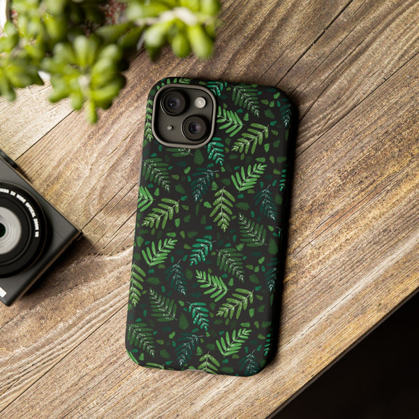 Tough Cases - Stylish Phone Case with Green Leaf Design, Creative Eco-Friendly Gift, Birthday Present, Nature Lover Accessory, Unique [...]