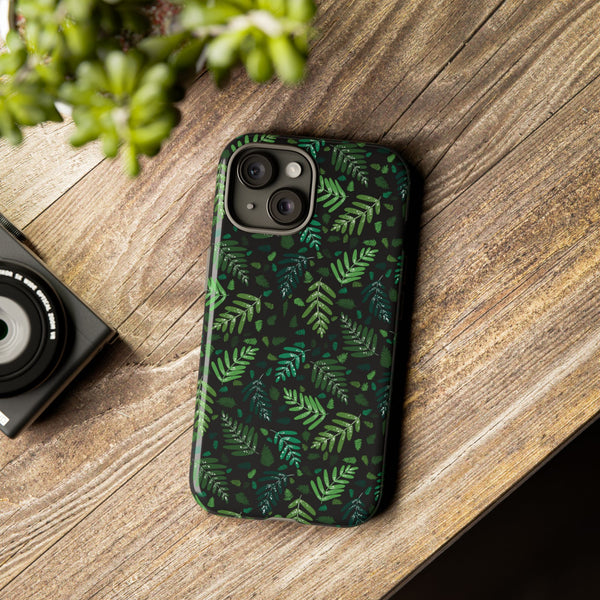 Tough Cases - Stylish Phone Case with Green Leaf Design, Creative Eco-Friendly Gift, Birthday Present, Nature Lover Accessory, Unique [...]