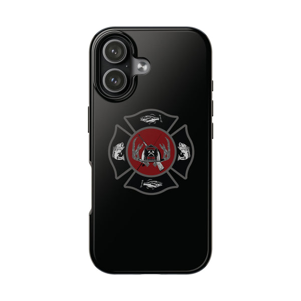Firefighter Phone Case — Tough Protective iPhone Cover with Rescue Emblems