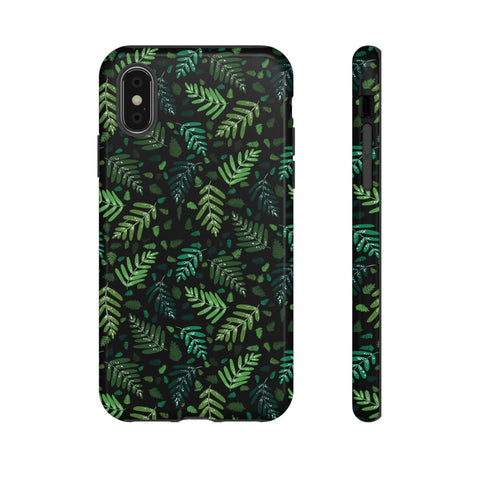 Tough Cases - Stylish Phone Case with Green Leaf Design, Creative Eco-Friendly Gift, Birthday Present, Nature Lover Accessory, Unique [...]
