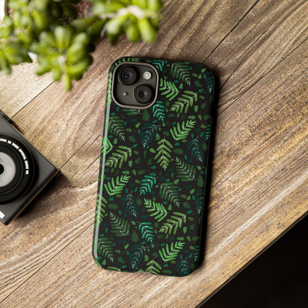 Tough Cases - Stylish Phone Case with Green Leaf Design, Creative Eco-Friendly Gift, Birthday Present, Nature Lover Accessory, Unique [...]