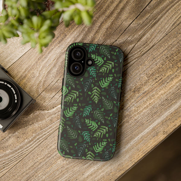 Tough Cases - Stylish Phone Case with Green Leaf Design, Creative Eco-Friendly Gift, Birthday Present, Nature Lover Accessory, Unique [...]