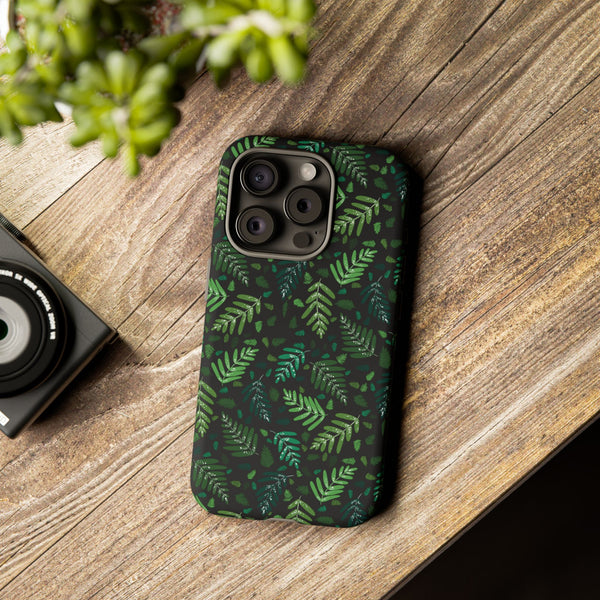Tough Cases - Stylish Phone Case with Green Leaf Design, Creative Eco-Friendly Gift, Birthday Present, Nature Lover Accessory, Unique [...]