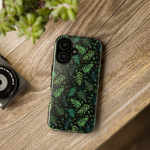 Tough Cases - Stylish Phone Case with Green Leaf Design, Creative Eco-Friendly Gift, Birthday Present, Nature Lover Accessory, Unique [...]