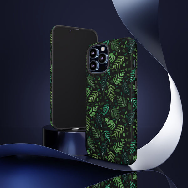 Tough Cases - Stylish Phone Case with Green Leaf Design, Creative Eco-Friendly Gift, Birthday Present, Nature Lover Accessory, Unique [...]