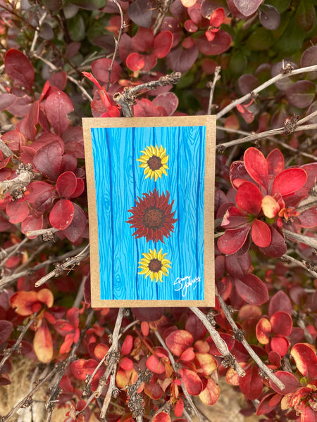 Sunflower Mini Painting