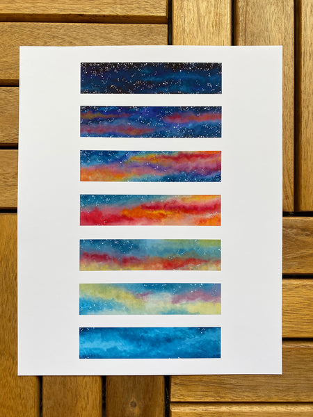 Sunset Sky Print